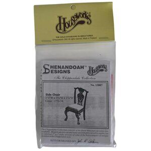 NWT Houseworks Shenandoah Designs Side Chair Doll House Miniature Kit